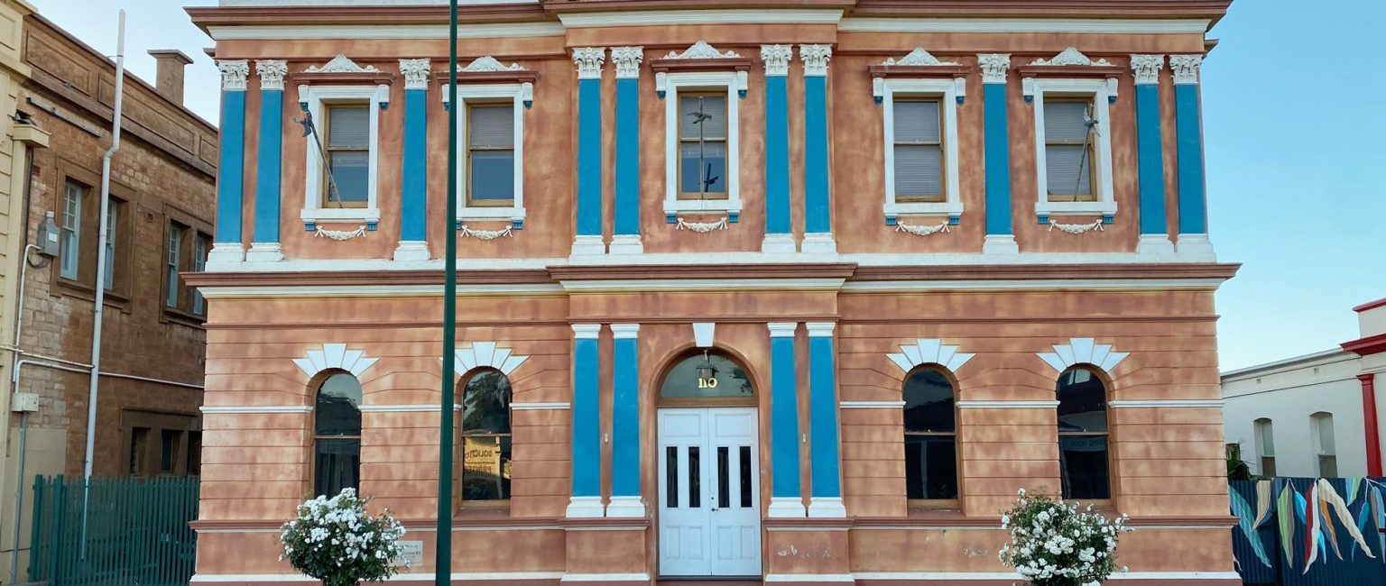The Peterborough townhall at 110 Main Street, Peterborough has hit the market. Picture: realestate.com.au 
