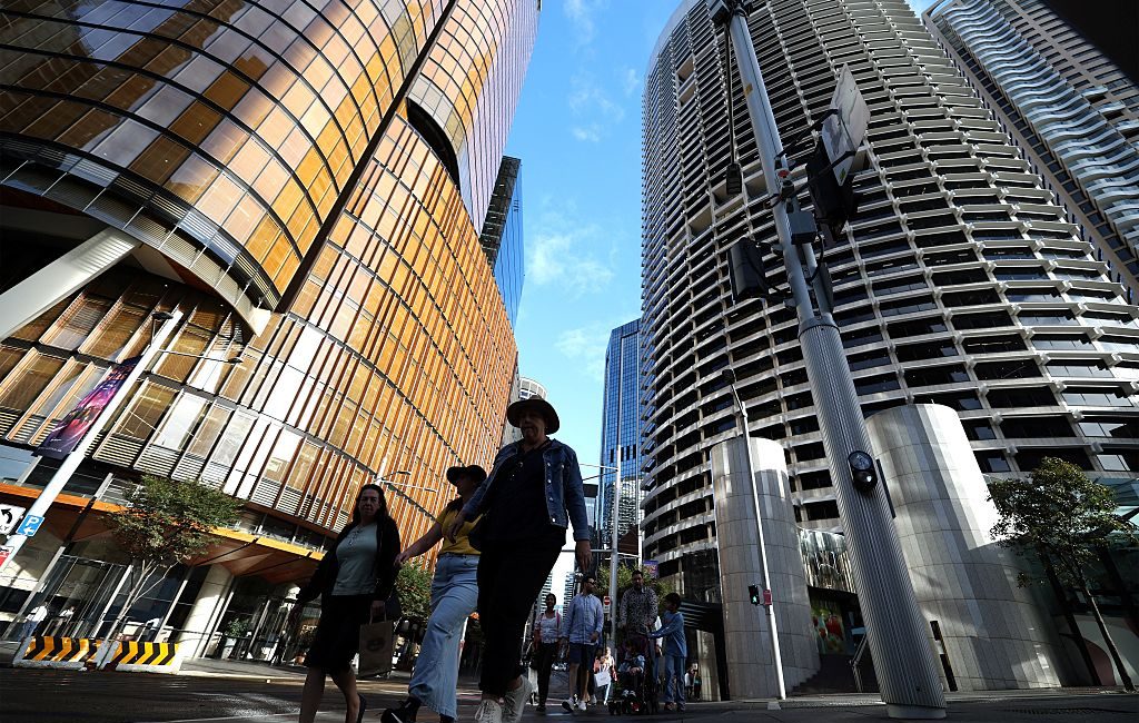Experts predict Australia’s office property market will improve further in 2026. Picture: Saeed Khan/Getty 
