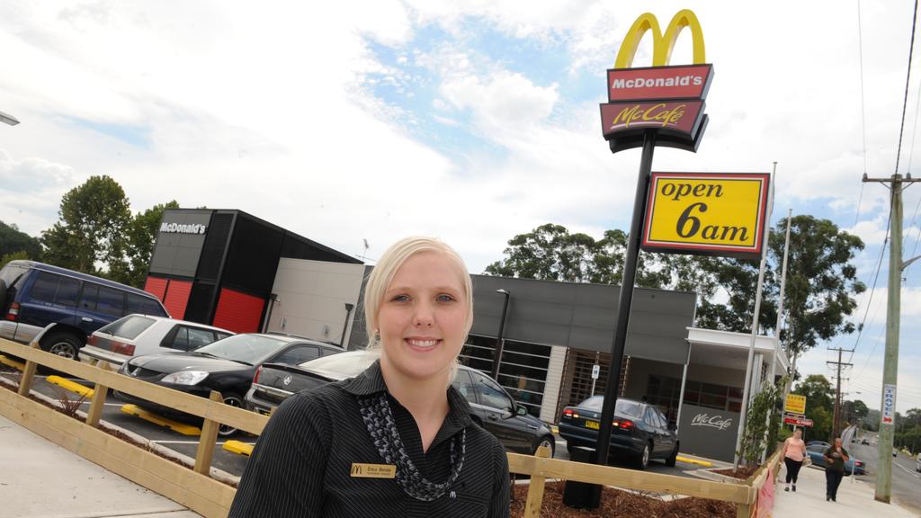 Erica Berdar is the Store Manager of the new Picton McDonald's.