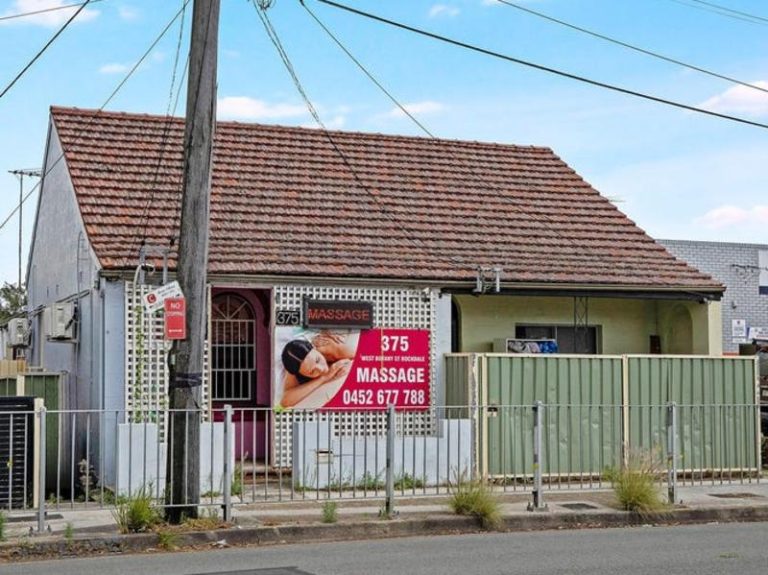 Rockdale brothel used as massage parlour listed for $1.5m