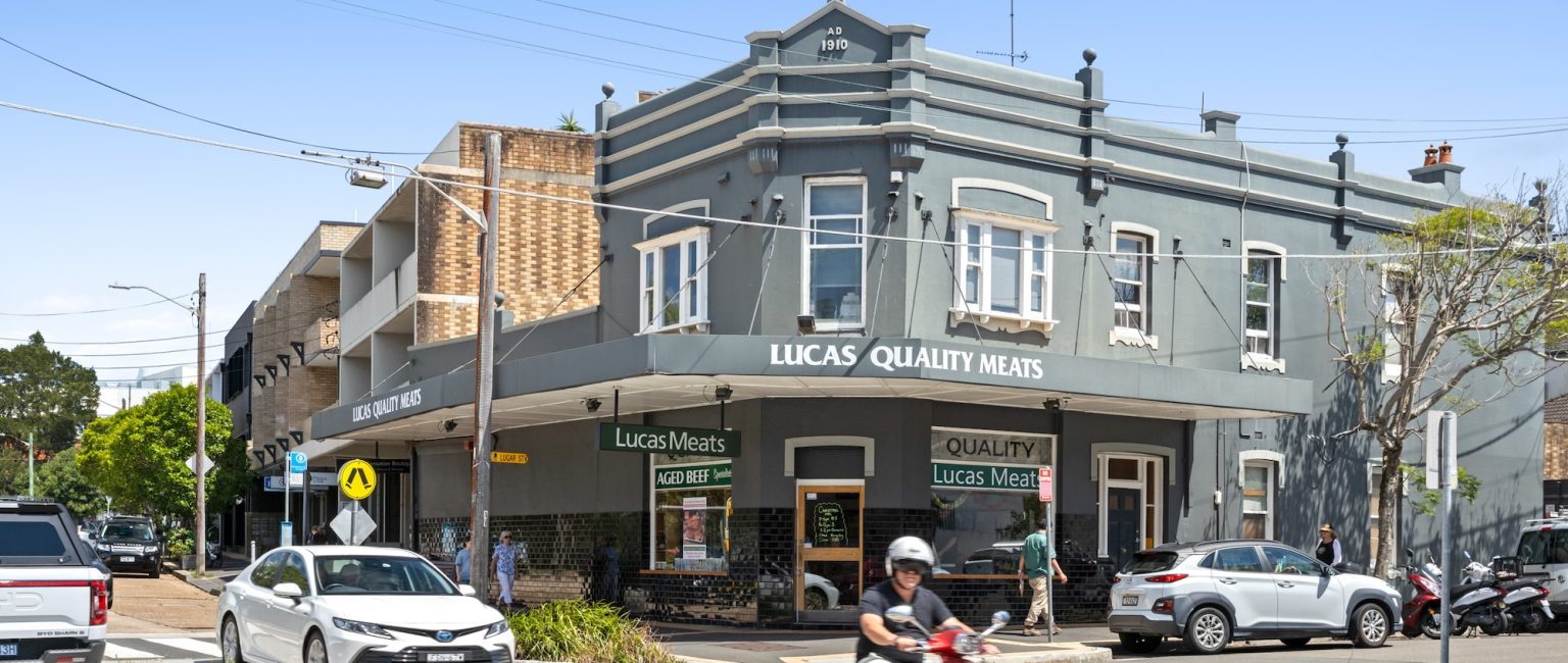 The building home to Lucas Quality Meats in Bronte is for sale. Picture: realcommercial.com.au
