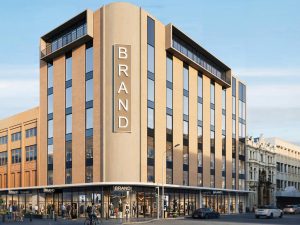 Owner lists landmark Myer building for lease