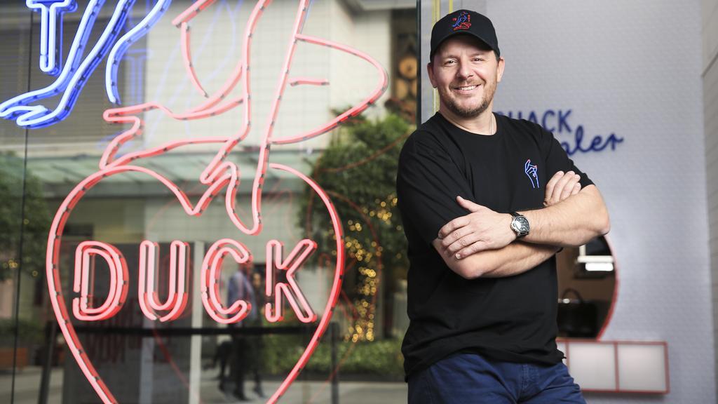 Manu Feildel at his new restaurant