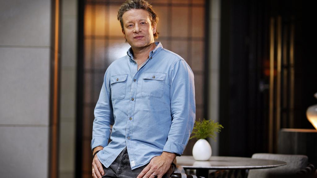 Jamie Oliver pic and chat in Sydney