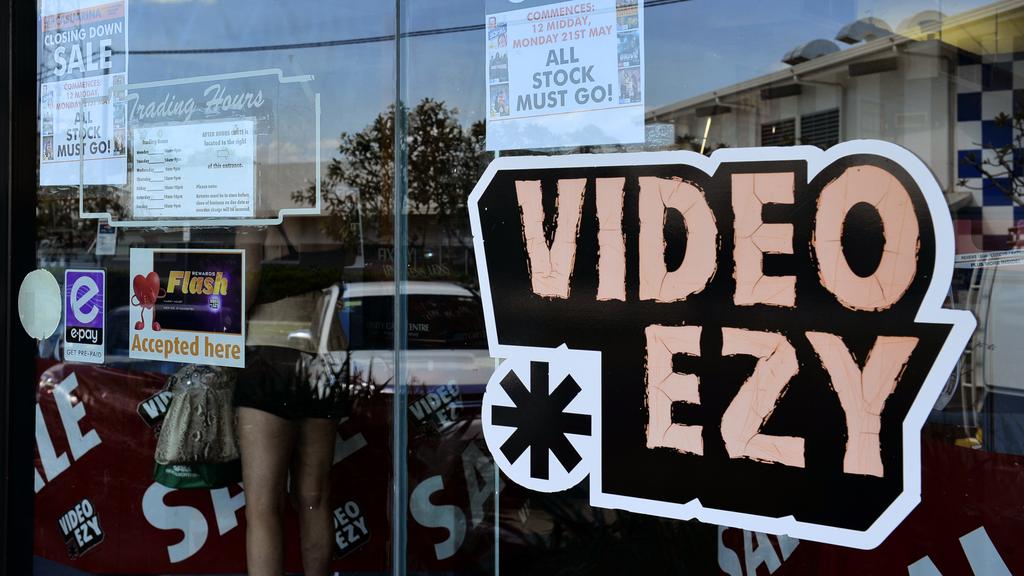 The Casuarina Video Ezy store is closing down.