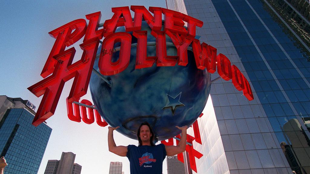 Actor Kevin Sorbo at Planet Hollywood in Sydney 06/98.
Sorbo/Actor