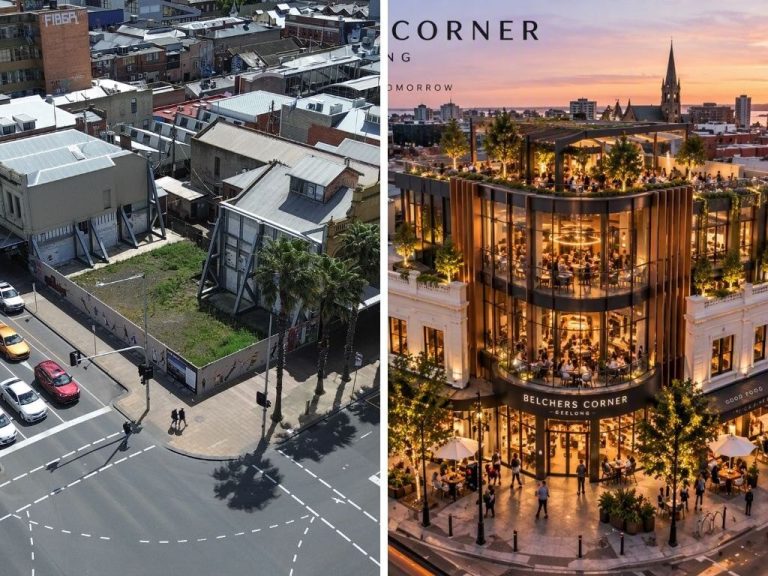 Developers still courting Belchers Corner owners for central Geelong site