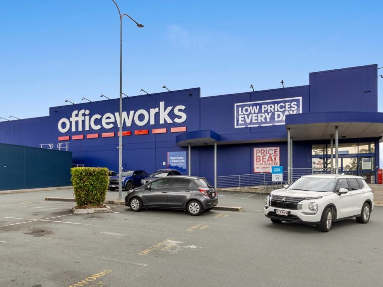 Officeworks-anchored Strathpine retail centre hits market offering $986,000 annual net income